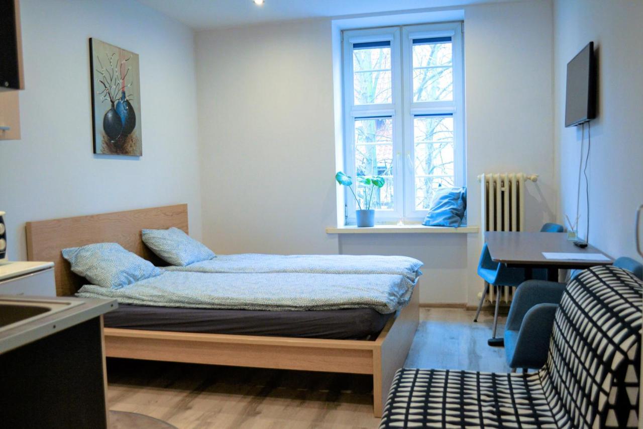 One-Room Apartment On Ogarna St In The Old Town Danzica Esterno foto